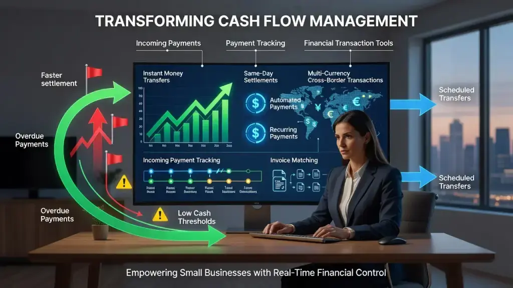 How Money Transfer Features, Incoming Payments, Payment Tracking, and Financial Transaction Tools Improve Cash Flow Management