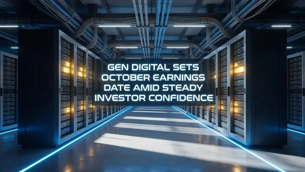 Gen Digital Sets October Earnings Date Amid Steady Investor Confidence